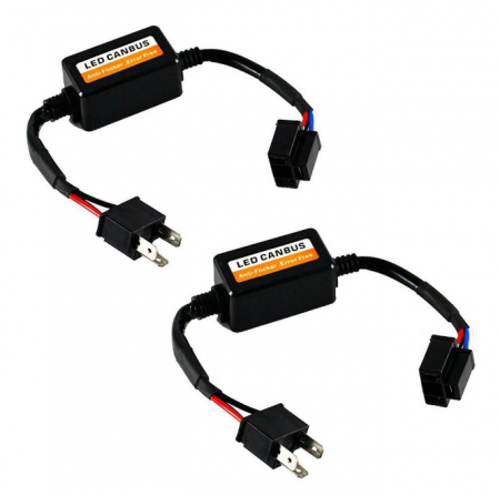 Auto - Set 2 anulatoare eroare becuri LED H4 12V