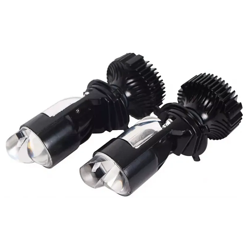 Auto - Set 2 Becuri Auto H4 A7 Canbus 2 Faze 30000lm/Set temperatura 6000K