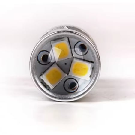 Set 2 becuri auto LED cu lupa 1156/BA15S P21W, BZRSH®, cu 27 de LED-uri, Alb rece, 6000K [3]