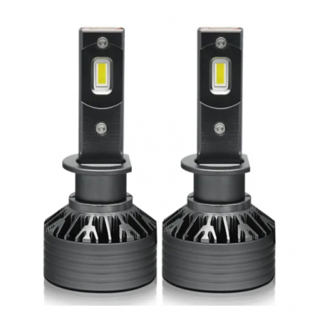 Auto - Set 2 becuri auto LED H1, 12V, 180W, 6000K, Canbus, 16000Lm, BZRSH