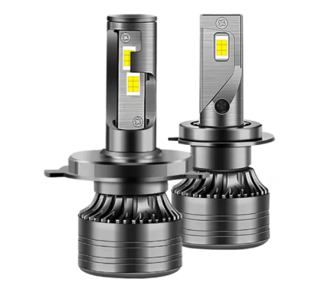 Becuri LED H4 - Set 2 becuri auto LED H4, 12V, 180W, 6000K, Canbus, 16000Lm, BZRSH