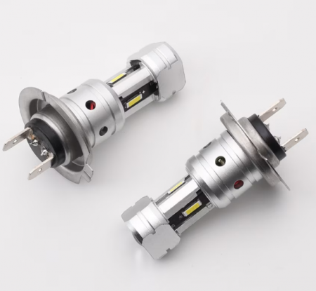 Set 2 becuri Auto LED H7-1860, 15 LED, 12V, 100W, 6000K, lumina alba rece, 8000Lm, BZRSH [3]