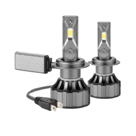 Auto - Set 2 becuri auto LED H7, 9-36V, 120W, 6000K, Canbus, 12000Lm, BZRSH, fara eroare
