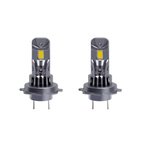 Becuri LED H7 - Set 2 Becuri LED H7 120W 12000LM Canbus Plug&Play 6500K Alb Rece BZRSH – Becuri Auto LED H7 Puternice Faza Scurta si Lunga, Rezistente la Apa