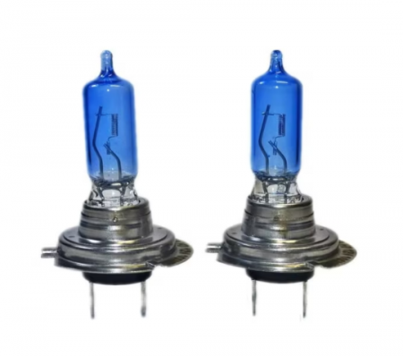 Auto - Set 2 becuri auto Profesional Skyline, Xenon Effect, H7, 12V, 100W, 5000k, ultra white