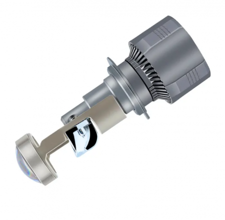 Set 2 Becuri LED cu Lupa, 220W, 12V, 30000 Lm, 5700K [2]