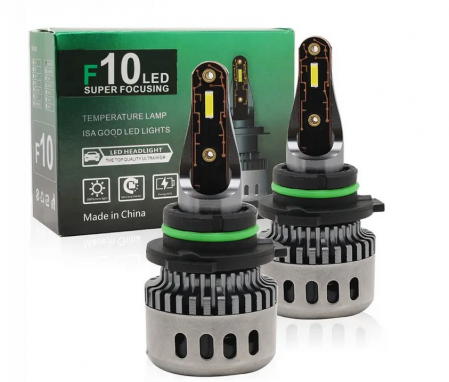 Auto - Set 2 becuri LED F10, SuperLED, 120W, 9000Lm