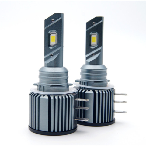 Becuri LED H15 - Set 2 Becuri LED H15 BZRSH 120W, 12000LM, 6500K – Canbus Fără Eroare, Plug & Play