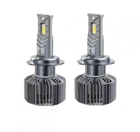 Auto - Set 2 becuri LED H7 24V pentru camioane V68, Canbus,120 W, 6000k, 12.000Lm