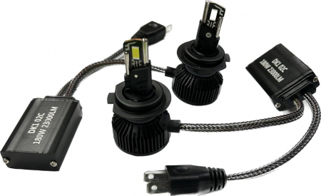 Set 2 becuri LED T55 mini, 180W, Canbus, 60mm, fara eroare, 23000Lm, 6000K, +400% [6]