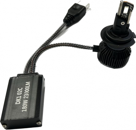 Set 2 becuri LED T55 mini, 180W, Canbus, 60mm, fara eroare, 23000Lm, 6000K, +400% [7]