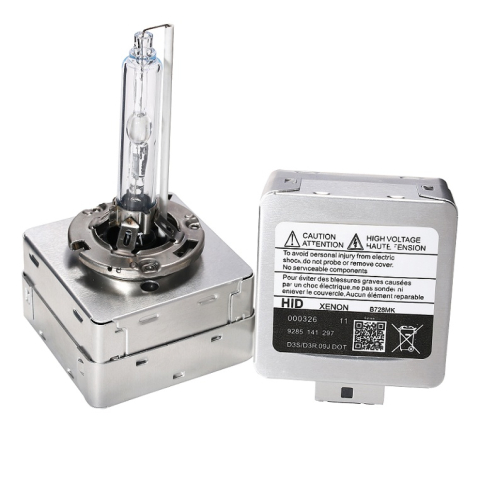 Auto - Set 2 BecurI Xenon D1S, BZRSH®, Bec D3S Auto cu Soclu Metalic, Tehnologie Quick Start, Lumina Alb Rece 6000K Bixenon, Compatibil pentru Faza Lunga si Faza Scurta, Bec Auto de Inalta Performanta, Becur