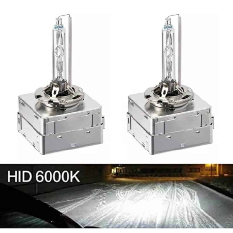 Set 2 BecurI Xenon D1S, BZRSH®, Bec D3S Auto cu Soclu Metalic, Tehnologie Quick Start, Lumina Alb Rece 6000K Bixenon, Compatibil pentru Faza Lunga si Faza Scurta, Bec Auto de Inalta Performanta, Becur [3]