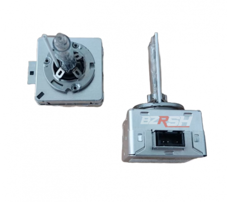 Set 2 becuri Xenon D1S, soclu metalic, 6000K, 12V, 35W, generatie noua, BZRSH [4]