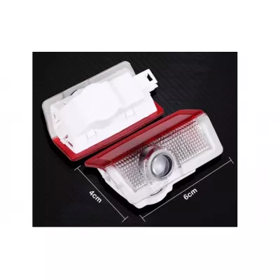 Set 2 Holograme LED cu LOGO MERCEDES BENZ pentru Portiere [1]