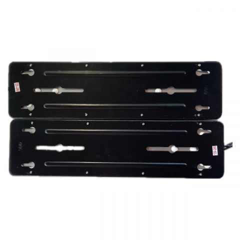Set 2 Lampi Auto LED Spate, Universale, pentru Remorca, Camion si Trailer, utilaje agricole, 24V, Functii Semnalizare, Pozitie, STOP, 46x13cm, rosu / galben / alb [4]