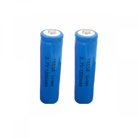Electronice - Set 2x Acumulator 3.7v 1200mAh BRC-18650