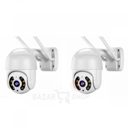 Electronice - Set 2x Camere de Supraveghere WiFi Night Vision 1080P HD