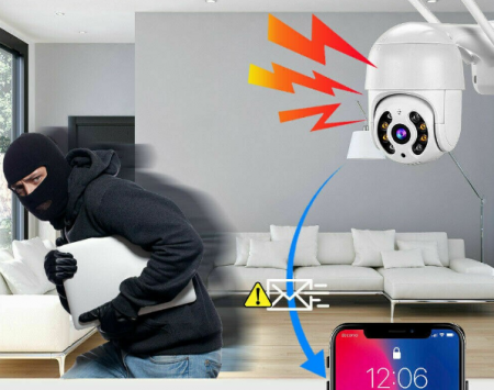 Set 2x Camere de Supraveghere WiFi Night Vision 1080P HD [2]