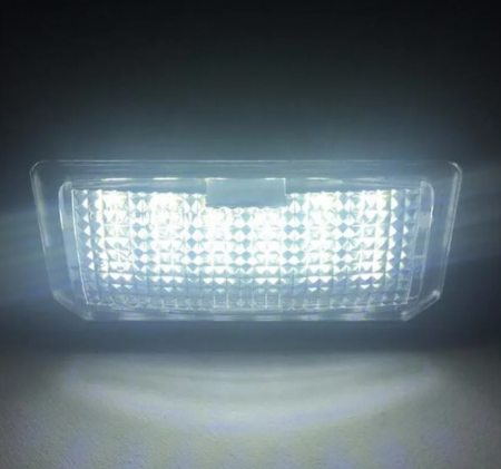 Set 2x Lampi LED numar Audi A1 A6 C7 A7 TT Volkswagen VW Golf 6 Passat B7 Polo 4D Jetta MK6 Touran Touareg Canbus [5]