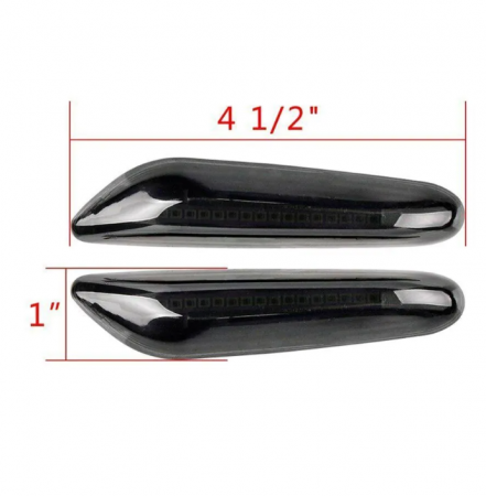 Set 2x LED Semnalizare Dinamica Secventiala BMW E60 E90 E91 E92 E93 E46 E82 [4]