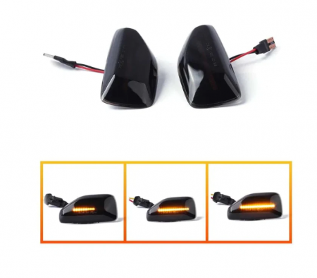 Set 2x semnalizare dinamica secventiala Dacia Logan, Logan MCV, Sandero, Stepway, Duster [1]