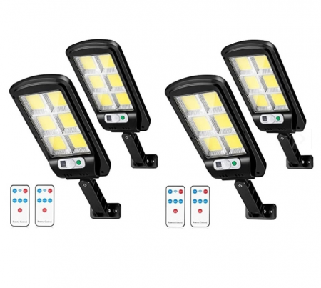 Lampi solare - Set 4 Lampi solare tip stradal, 30W