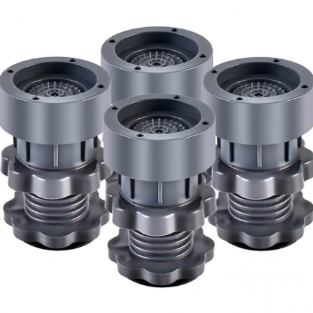 Casa si gradina - Set 4 picioruse reglabile pentru masina de spalat, frigider sau mobilier