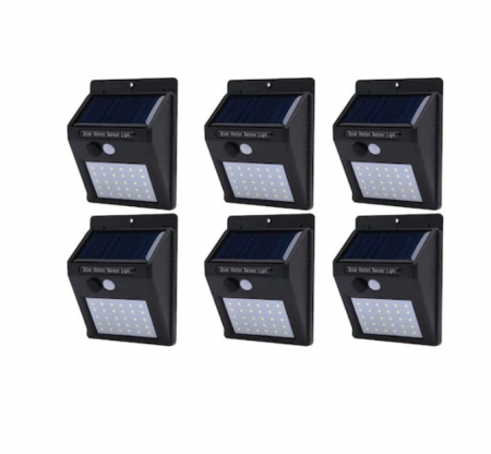 Set 5 Lampi Solare cu 30 LED, senzor de miscare si senzor de lumina [6]