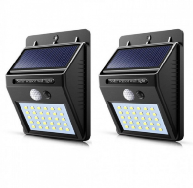 Set 5 Lampi Solare cu 30 LED, senzor de miscare si senzor de lumina [8]