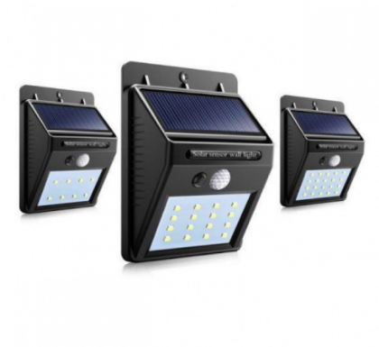 Set 5 Lampi Solare cu 30 LED, senzor de miscare si senzor de lumina [7]
