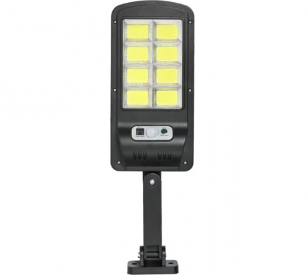 Set 5 Lampi solare LED, 40W, cu panou solar, 160 LED COB, senzor de miscare, 3 moduri de iluminare, telecomanda, BZRSH [2]