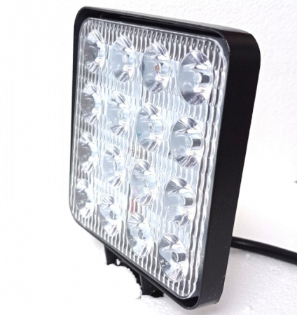 Set 6 x proiector LED  48W auto offroad 16 LED, 12-24V [1]