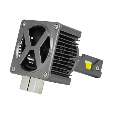 Set de 2 becuri Xenon conversie hid-led, D1S, 180W, 23.000 lm, Canbus, Miez Cupru, Radiator Aluminiu, Premium [1]