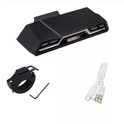 Lanterne - STOP spate LED pentru bicicletă cu 6 moduri iluminare, reincarcare prin USB