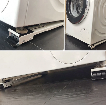 Suport mobil extensibil cu roti pentru mutat electrocasnice [2]