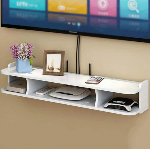 Casa si gradina - Suport router si accesorii, 3 compartimente, 20 x 60 cm