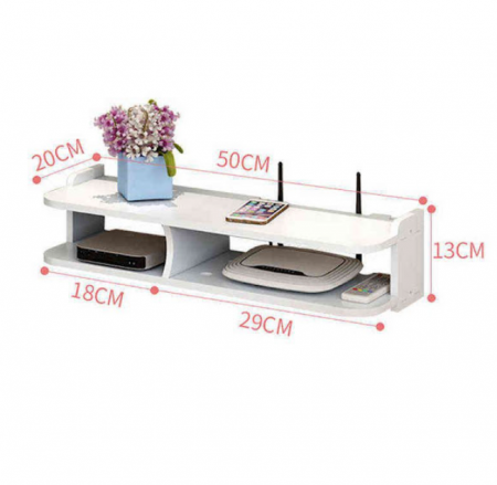 Suport router si alte accesorii, 2 compartimente, 20x50 cm [2]