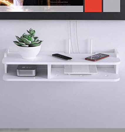 Suport router si alte accesorii, 2 compartimente, 20x50 cm [4]