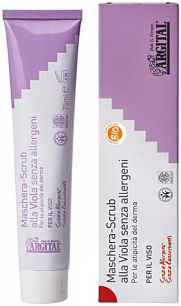 Crema exfolianta de violete non alergica, 75 ml Argital [1]