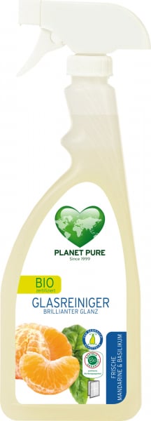 Detergent bio pentru sticla -mandarin si busuioc - 510ml Planet Pure [1]