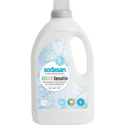 Detergent ecologic lichid pentru rufe albe si colorate sensitiv 1.5L [1]