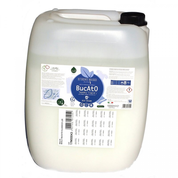 Detergent ecologic lichid vrac pentru rufe albe si colorate lamaie 20L [1]