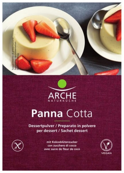 Pulbere bio pentru desert Panna Cotta, 42 g Arche Naturküche [1]