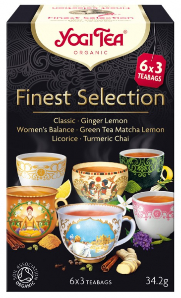 Selectie de ceaiuri BIO Finest Selection, 34,2g Yogi Tea [1]
