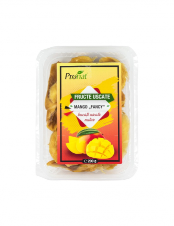 Mango „FANCY” - fructe uscate natur 200g [1]