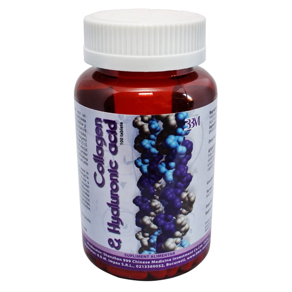 Collagen & Hyaluronic Acid - 100 Tablete [1]
