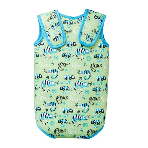 Costum neopren cu velcro bebeluşi - Baby Wrap™ Gegoşii Verzi [2]