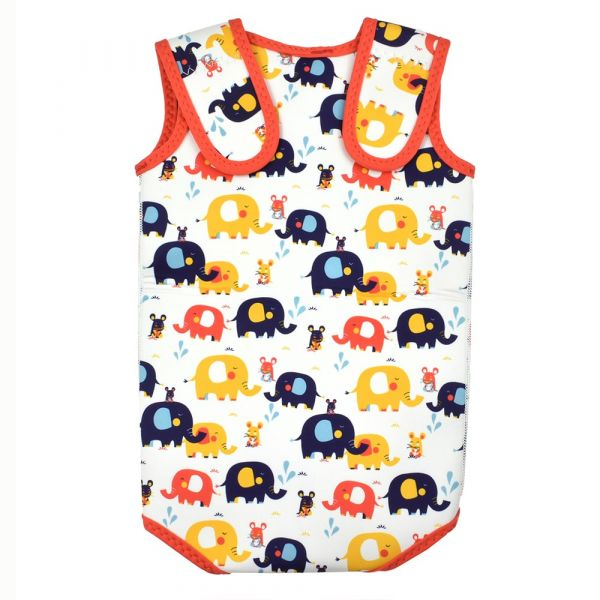 Costum neopren cu velcro bebeluşi - Baby Wrap™ Micii Elefanți [2]