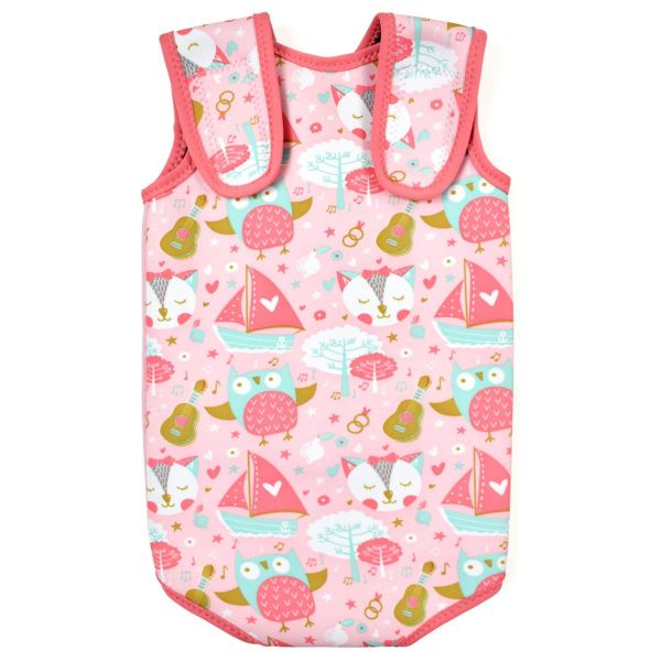 Costum neopren cu velcro bebeluşi - Baby Wrap™ Bufnițe şi Pisicuțe [2]